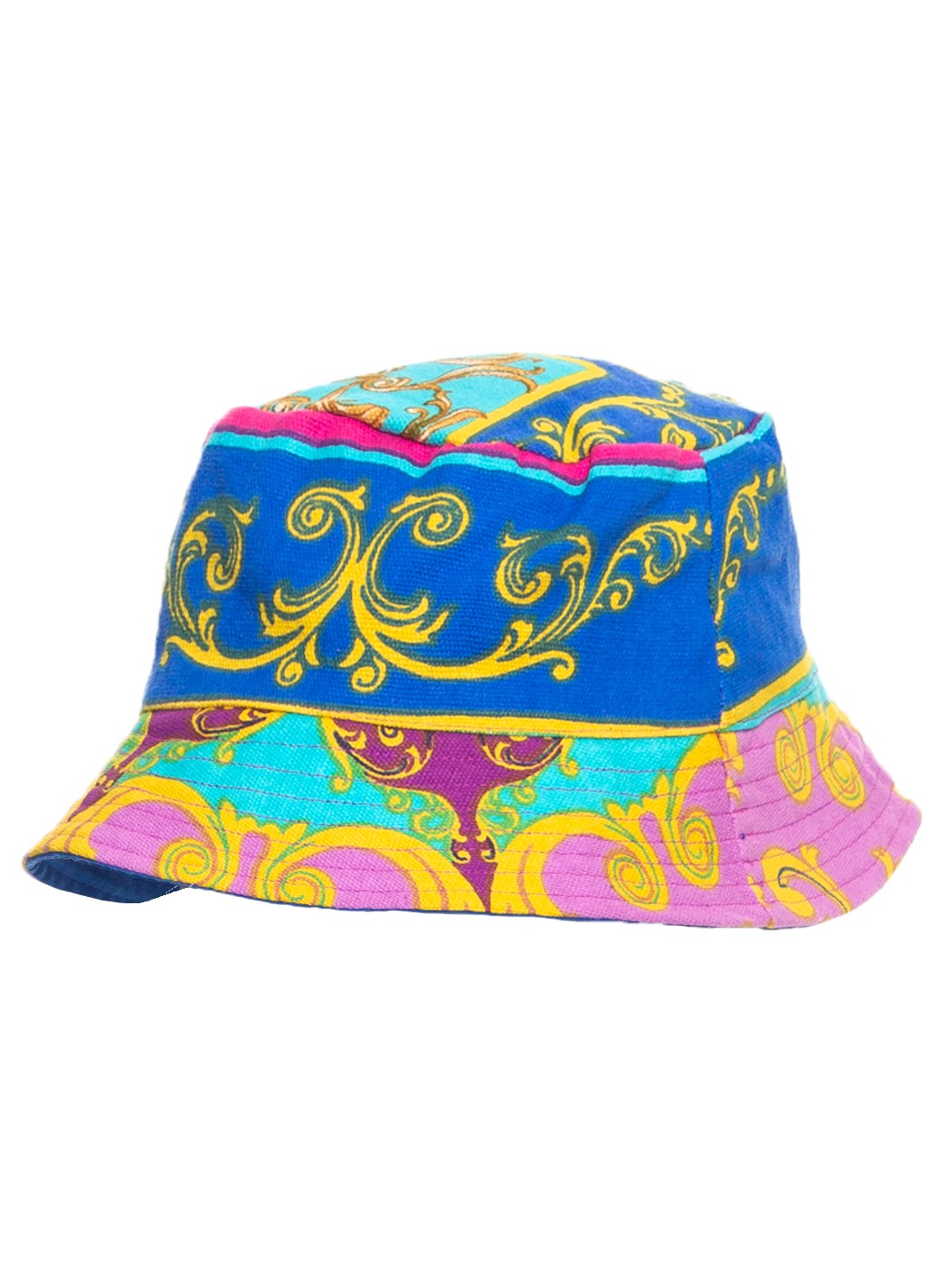 CAPPELLO VERSUS PRINT, T.UNICA,100% COTONE, MADE IN INDIA